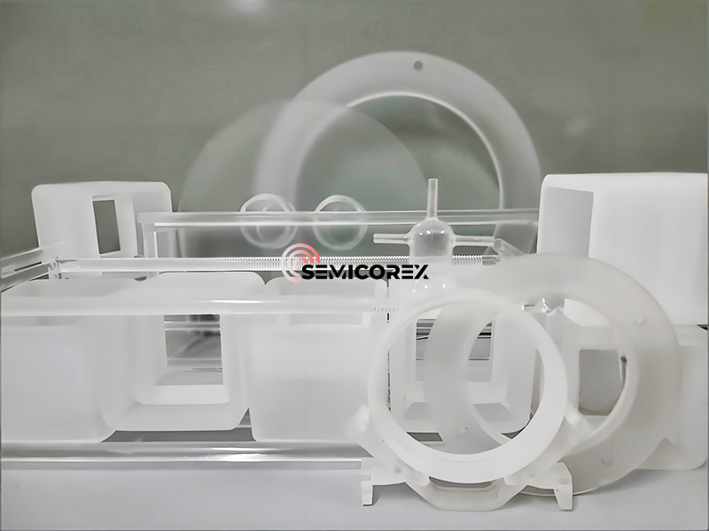 குவார்ட்ஸ் கண்ணாடி பாகங்களின் அழுத்தம் என்ன